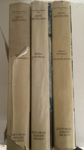 Historia General Del Arte Mexicano - Hermes - 3 Libros (Usado)