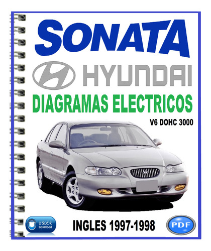 Hyundai Sonata 1997-1998 V6 3000 Diagramas Eléctricos