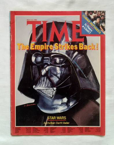 Star Wars Darth Vader Revista Time 1980 Ingles De Colleccion