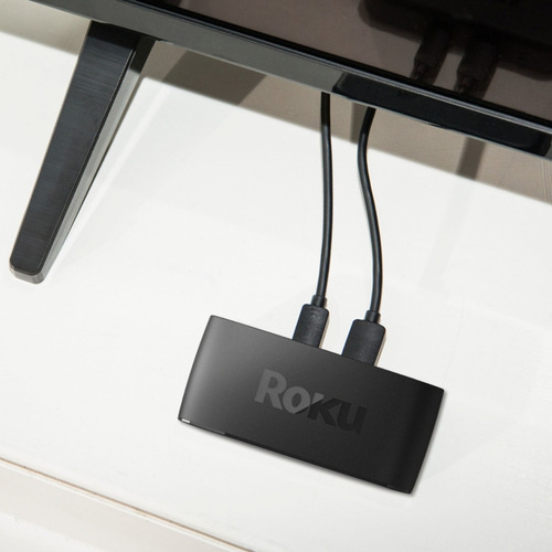 Roku Express 4k+ 3941 Control Remoto Por Voz Color Negro