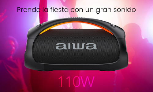 Parlante Portatil Bluetooth Aiwa 110w