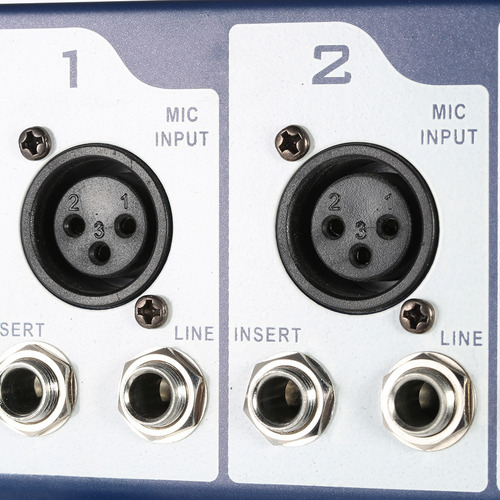 Consola De Mezcla Profesional De Metal De 4 Canales En Vivo Consola De Mezcla Profesional De Metal De 4 Canales En Vivo