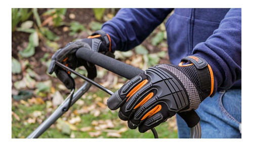 Imagen 2 de 5 de Podadora de césped a nafta Truper P-418 color naranja con potencia de 4hp