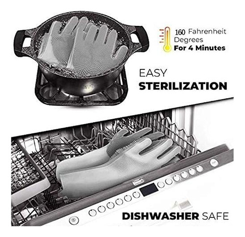 Guantes De Aseo De Mascotas Sene, Guantes De Silicona De De
