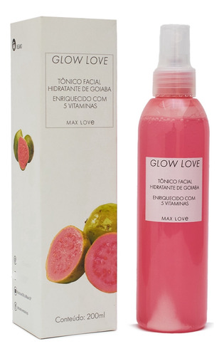 Tônico Facial Hidratante Glow Love Goiaba Max Love