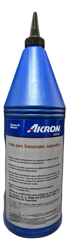 Fluido Transmisión Atf Dexron Iii/ Mercon 946 Ml 15pz Akron