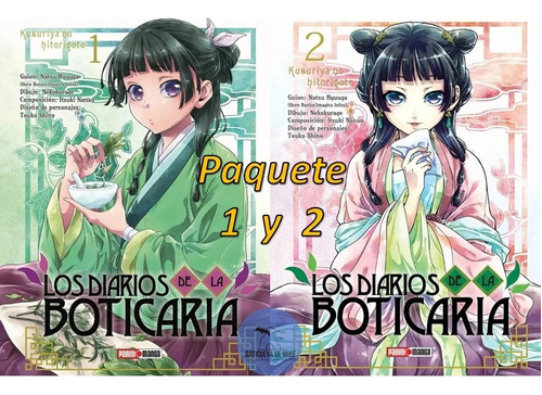 Los Diarios De La Boticaria 1 Pack Panini Manga Español 