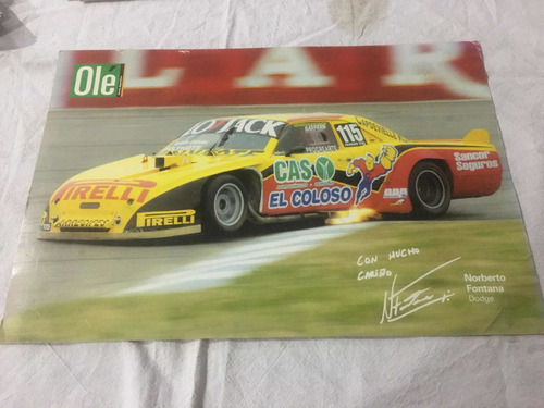 Póster Tc Dodge Norberto Fontana Olé