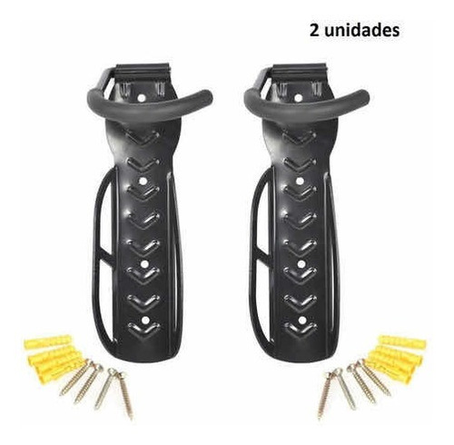 2 Soporte Gancho Porta Bicicleta Pared Colgador Bicicletas