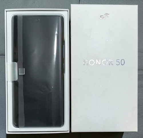 Celular Honor 50 5g Verde Jade En Caja Con Accesorios Originales - 256 Gb