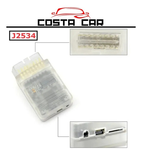 Scanner Interface J2534 Tactrix Obd2 Reprogramador Openport