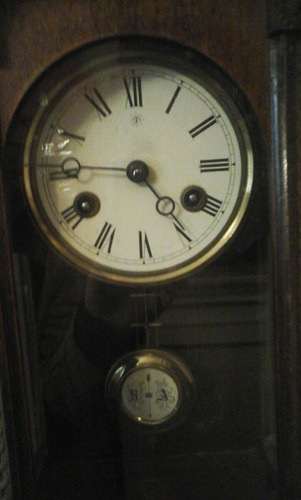 Antiguo Reloj Aleman De Pared