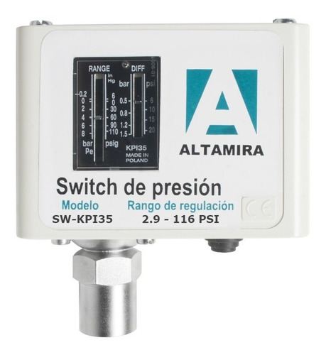 4 Pzs Interruptor Alta Presion  Hidro Sw-kpi35 2.19 -116psi