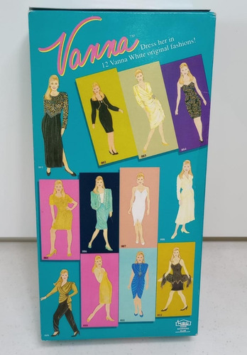 Vanna White Doll Vintage 1990 12 Pulgadas Sellada Tip Barbie (Usado)