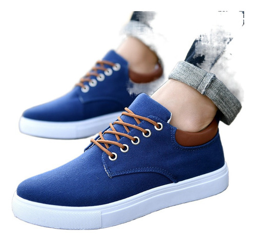 Zapatillas Casuales De Moda For Hombres Zapatos De Lona