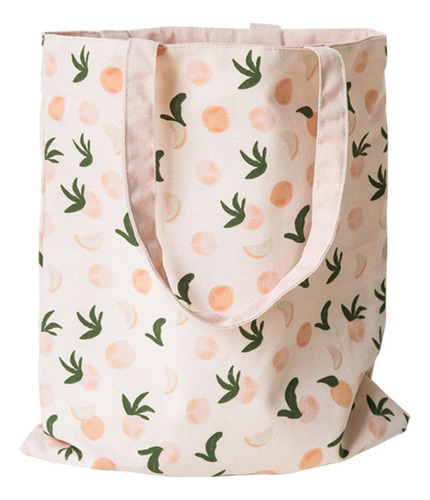 Bolso Para Axilas De Doble Cara Con Estampado De Frutas Para