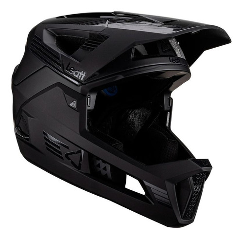 Casco Desmontable Ciclismo Mtb Leatt Enduro 4.0 V23 Color Stealth Talla L