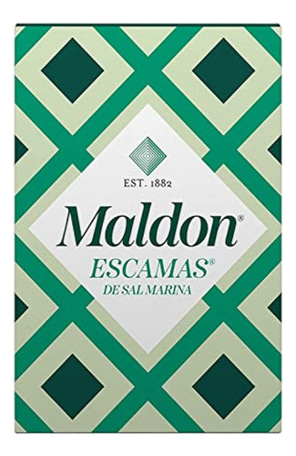 Sal Maldon, Escamas De Sal Marina, 8,5 Oz (240 G), Kosher, N