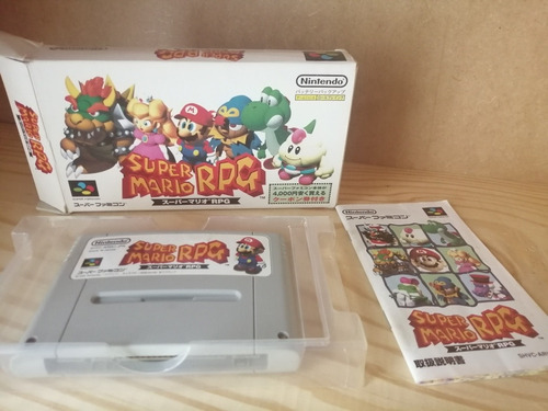 Cartucho Super Mario Rpg Cib Super Famicom 