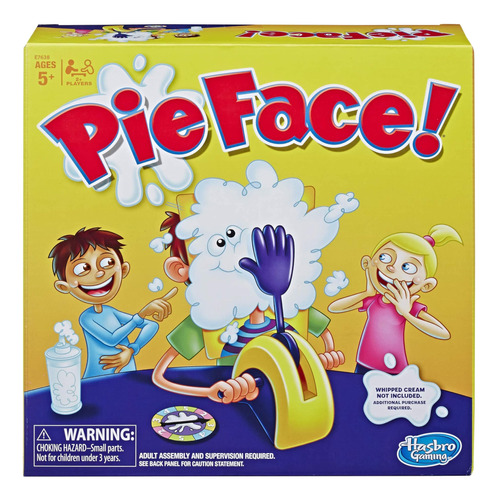 Juego Hasbro Gaming Pie Face | Juego De Mesa Familiar De Cre