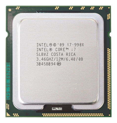 Procesador Intel Core I7 990x 6 Núcleos/12hilos/3,73/lga1366