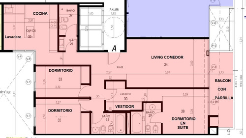 Imagen 2 de 14 de Cervi Vende 4 Amb Alvarez Thomas 550 Balcon C/parrilla
