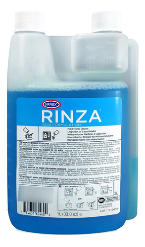 Urnex  Rinza® Acid Formulation Milk Frother Cleaner