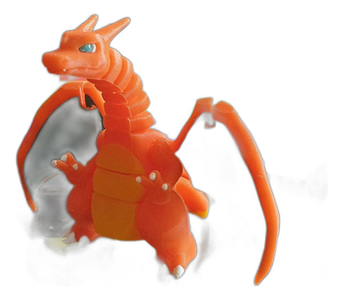 Pokemon Charizard Articulado Archivos Stl Para Impresión 3d