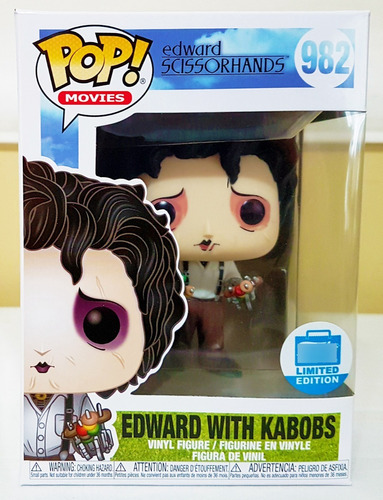 Funko Pop Edward Maos De Tesoura Scissorhands Kabobs #982