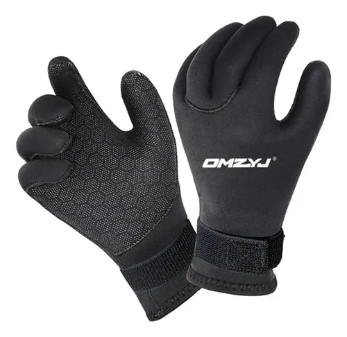 Guantes De Neopreno 5 Mm Para Buceo | Tallas S-XL, Protección Térmica Para Deportes Acuáticos