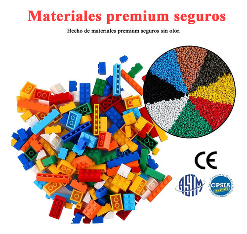 1000pz Juguete De Bloques, Juguetes Didacticos Para Niños