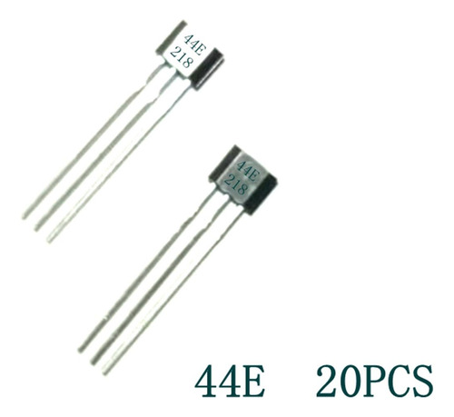 2 Pack De 20 Sensores Hall To-92ua 44e,, Para Electrónica