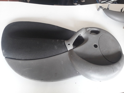 2 Piezas Par De Tapa Puerta Ford Ka, En Fibra Y Vestidura