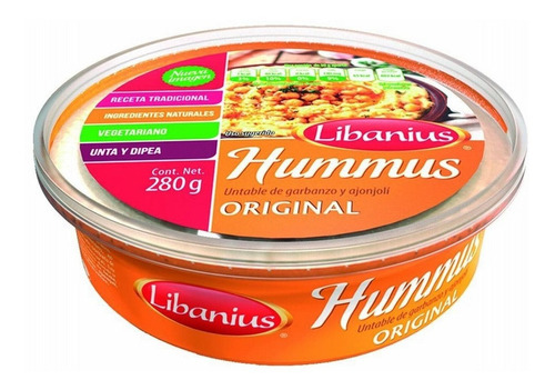 Libanius · Hummus Natural 280g