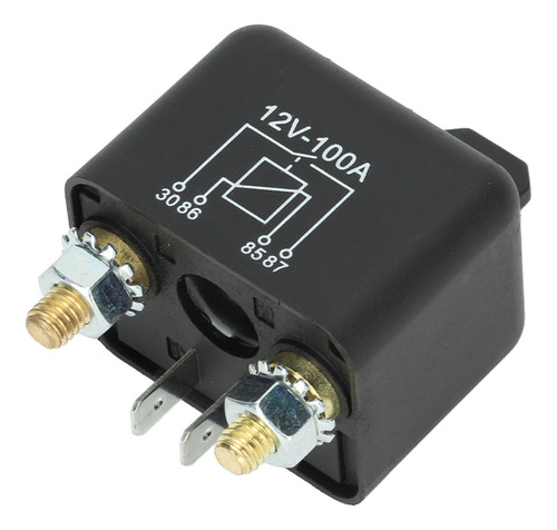 Relé Solenoide De Arranque Para Cortacésped, 4 Pines, 12 V,