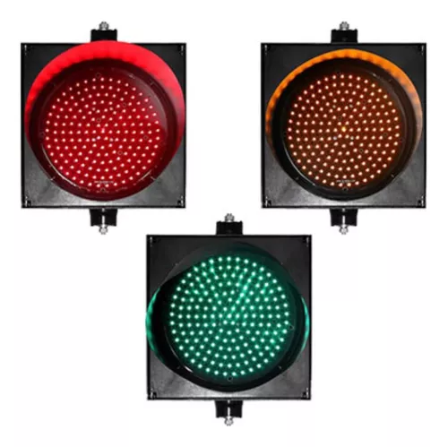 Semáforo Led Tipo Vehicular Personalizable De 20cm 85-265v