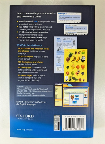 Oxford Essential Dictionary With Cd
