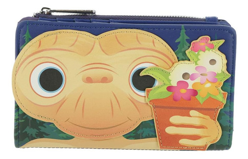 Loungefly Et Flowers Pot Flap Wallet Et Talla Única