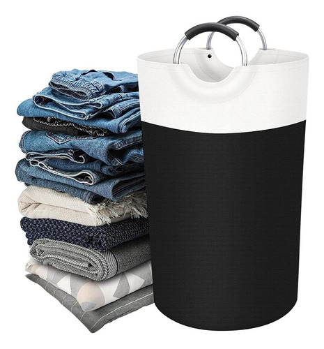 Cesto Ropa Sucia Plegable,90l Cesto La Colada Grande Con Asa