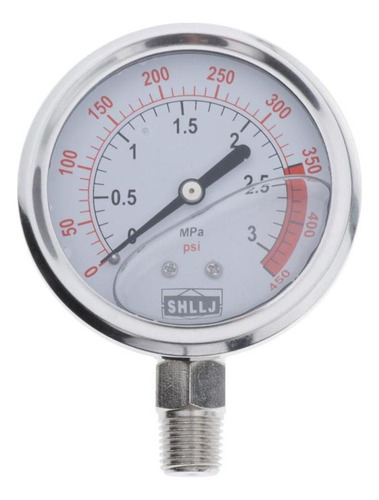 Indicador De Presión Radial Aire Agua Indicador De 3 Mpa