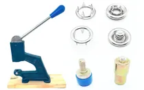 Comprar Maquina Para Colocar Broches+ Broches Doble Aro 9 11 +matriz