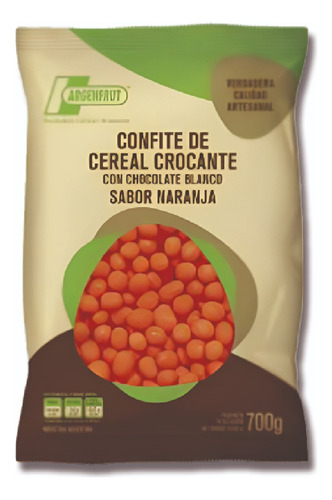 Cereal Confite Con Choc. Sabor Naranja X700gr Argenfrut