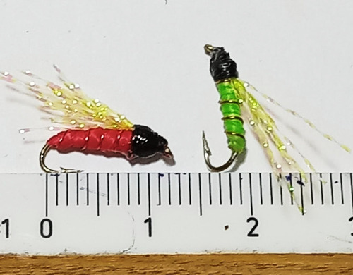 Mosca Larvas Para Mojarras,chanchitas X 12 U,en Caja,(art 5) Varios
