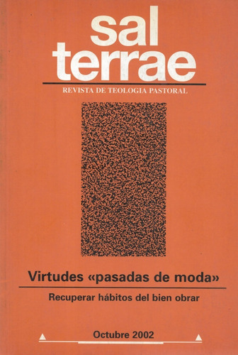 Revista De Teología Pastoral Sal Terrae  / Octubre 2002