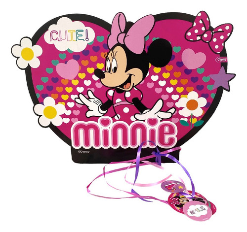 Piñata Cumpleaños Minnie Mouse Cotillón Activarte