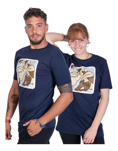 Remera Capslab Looney Tunes Coyote - Clrlt21coy2 - Trip Stor