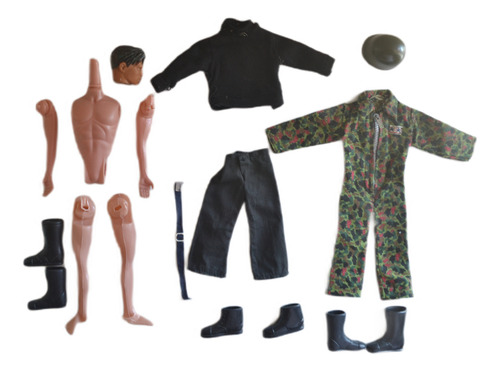 Temerario Lote Action Man Dynaman Gi Joe 12 Pulgadas (Usado)