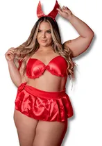 Comprar Lingerie Sensual Fantasia Sexy Plus Size Pestinha