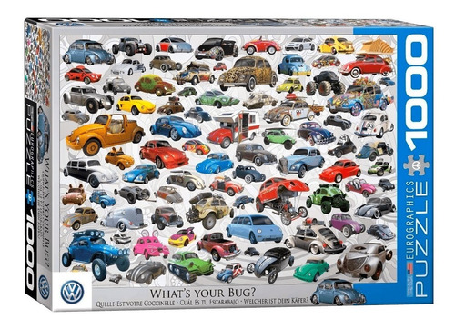 ¿cuál Es Tu Vocho? Vw Rompecabezas 1000 Piezas Eurographics