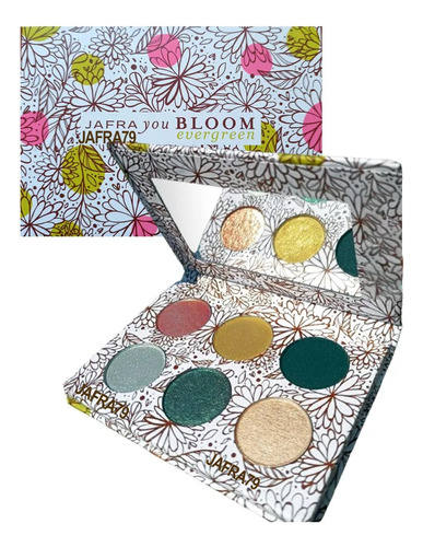 Jafra Paleta De Sombras You Bloom Evergreen